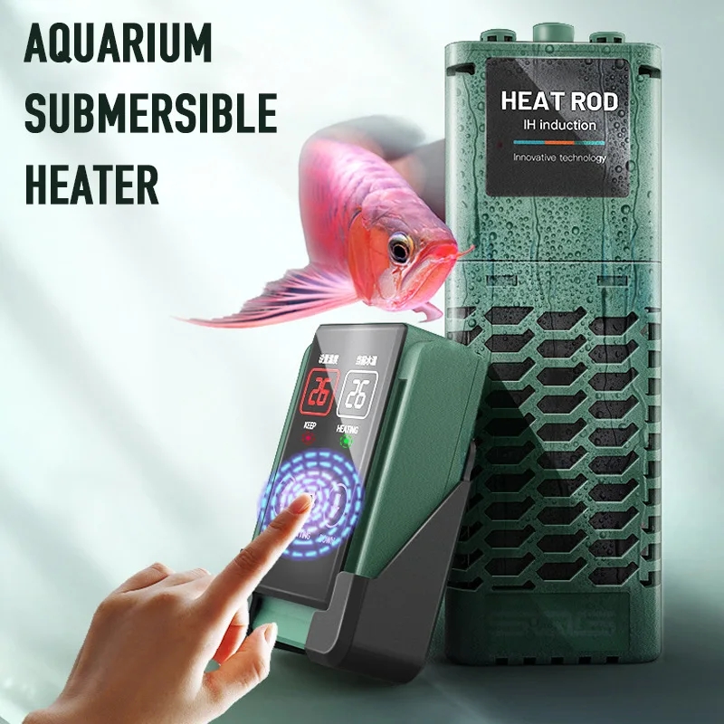 Marine Aquarium Heater - Varilla de calentamiento de agua ajustable