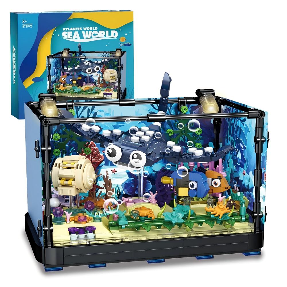 Marine Aquarium Tanks - Set de Construcción de Acuario -