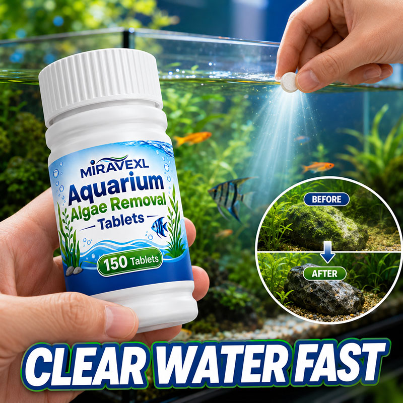Aquarium Marine Plants - MIRAVEXL 150 Tabletas para Eliminar Algas