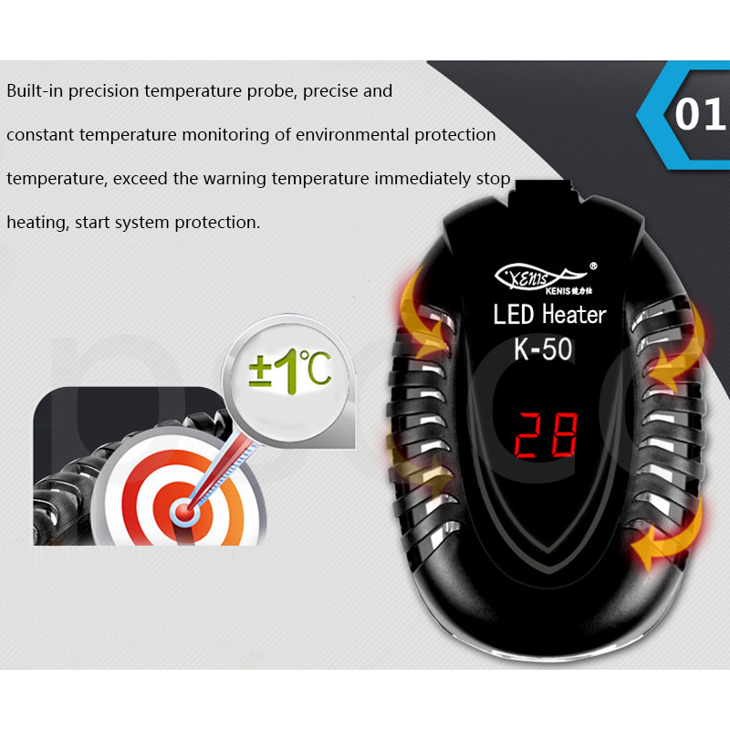 Calentador inteligente para ac - Marine Aquarium Heater reseña y precio