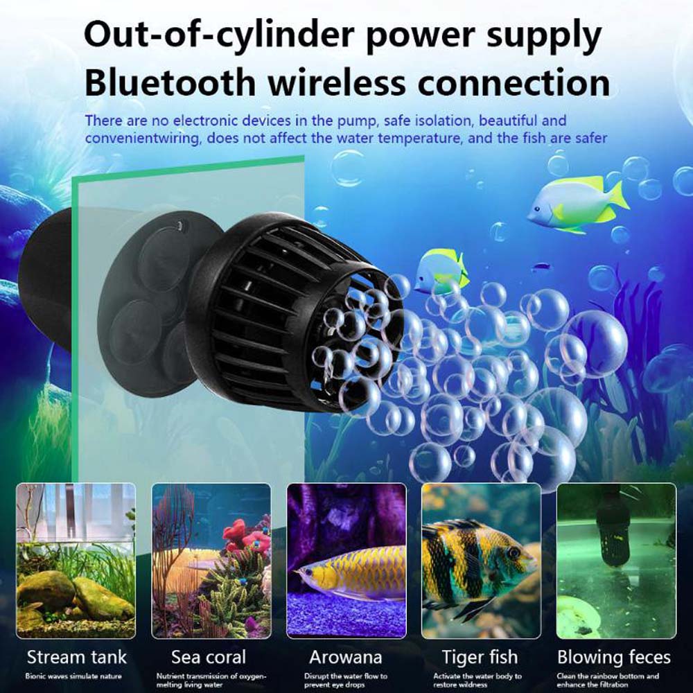 Bomba de ondas de acuario de c - Marine Aquarium Wave Maker reseña y precio