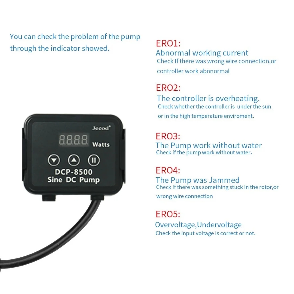 Jebao Jecod DCP 2500/3500/5000 - Marine Aquarium Wave Maker reseña y precio