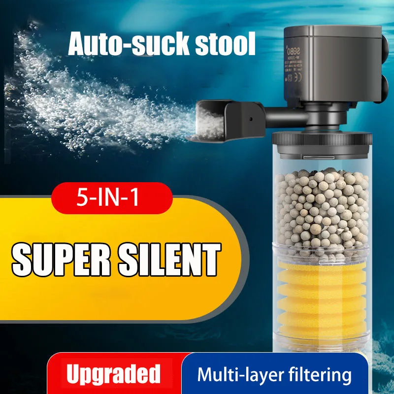 Filtro silencioso de 220V y 50 - Marine Aquarium Wave Maker reseña y precio