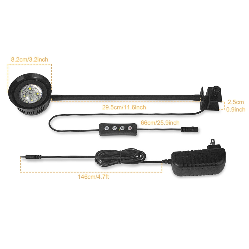 Luz LED de arrecife para acuar - Marine Aquarium Tanks reseña y precio