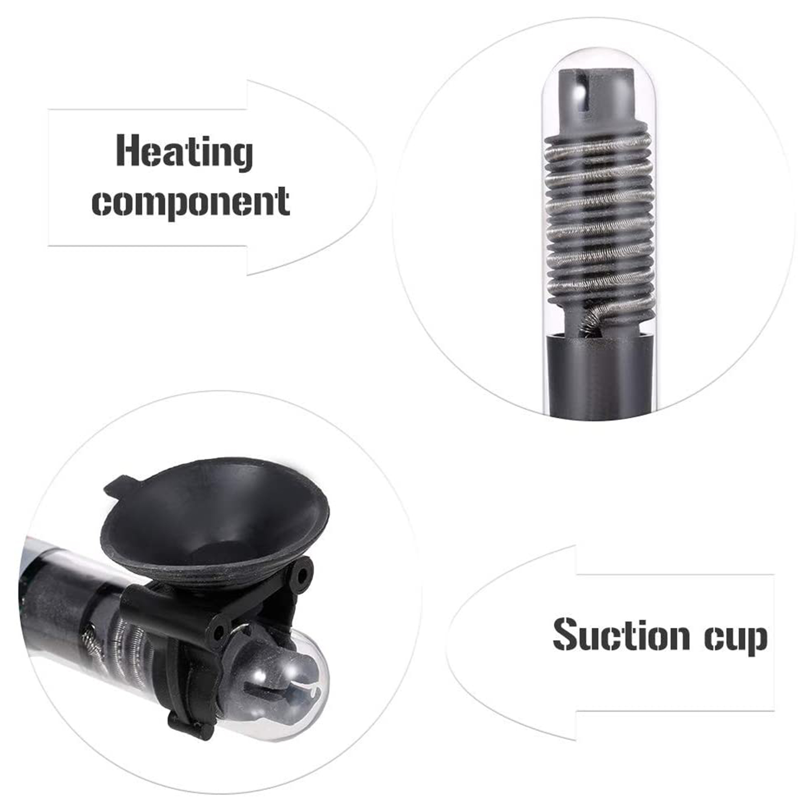 Mini calentador de acuario sum - Marine Aquarium Heater reseña y precio