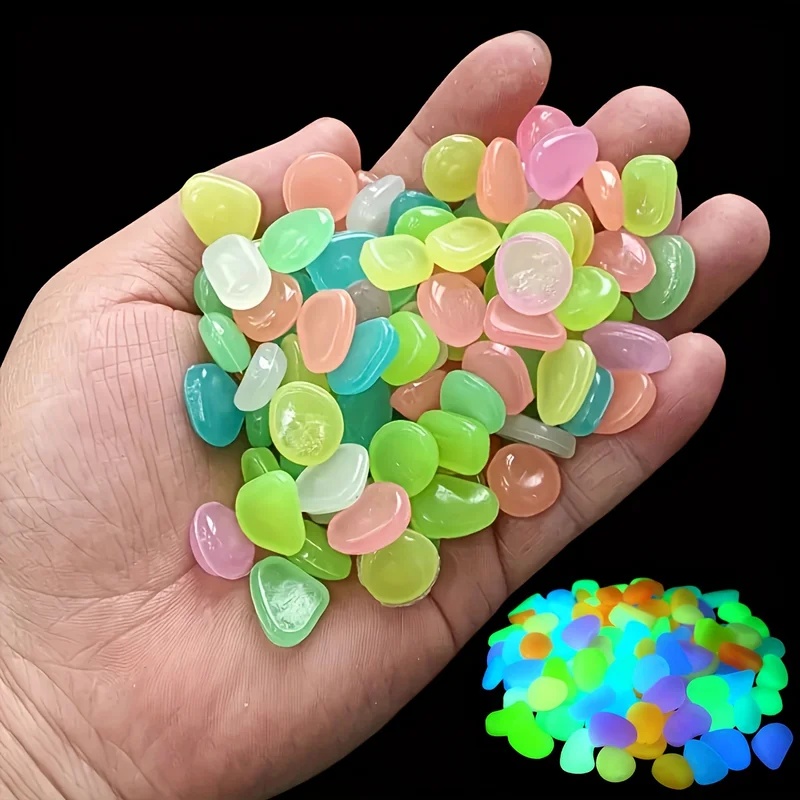 50-200 piezas de piedras lumin - Aquarium Marine Plants reseña y precio