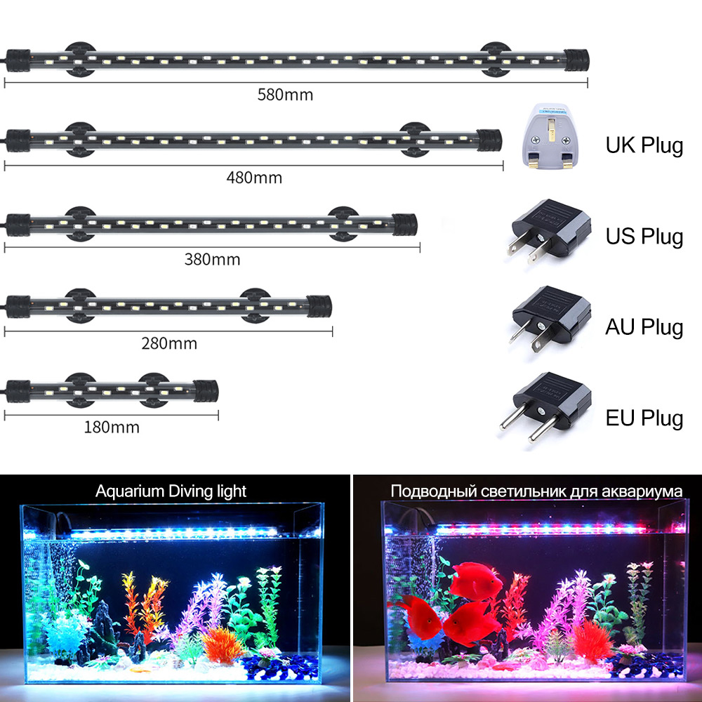 Luz LED para acuario de 90-260 - Aquarium Marine Lights reseña y precio
